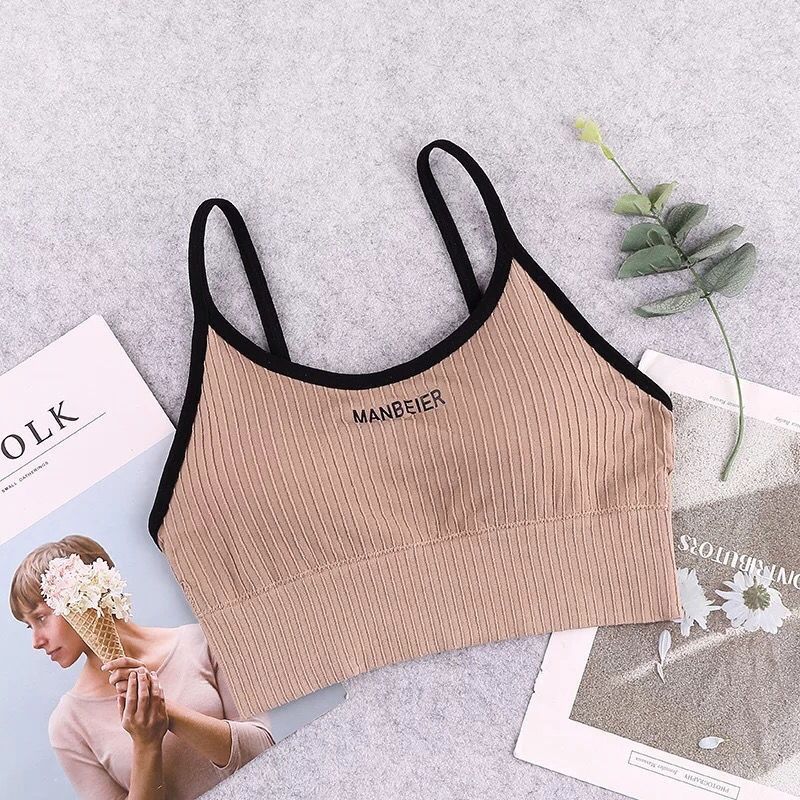 Sports Bra For Women Gym Sexy Crop  Underwear Soft Comfort Tube Tops  for Girls