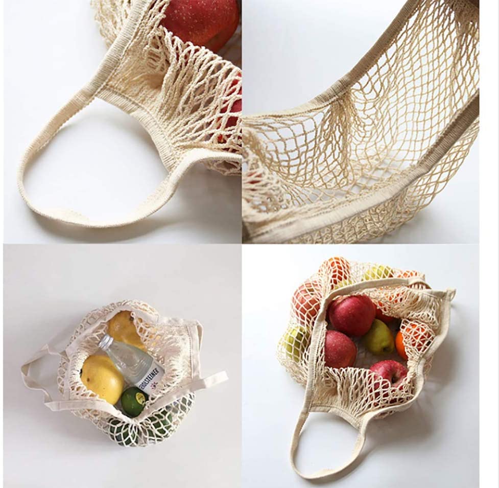 Reusable Washable Cotton String Bag