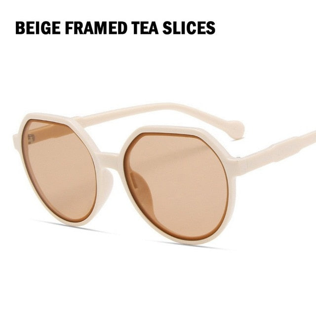 All-match Trend Personalized Round Frame Sunglasses
