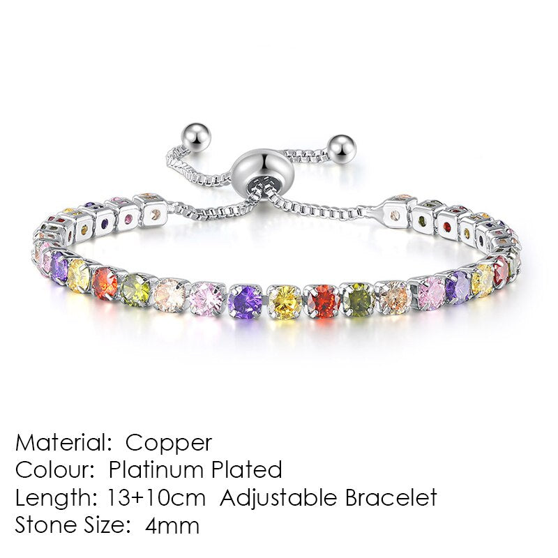 ZHOUYANG Sparking Zircon Bracelet For Women