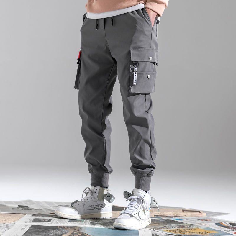 Thin Design Men Trousers Jogging Military Cargo Pant