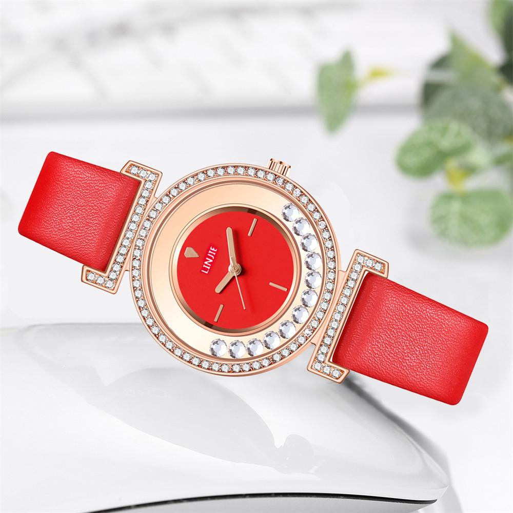 Exquisite Minimalist New Simple Diamond Dial Design Wrist Watch
