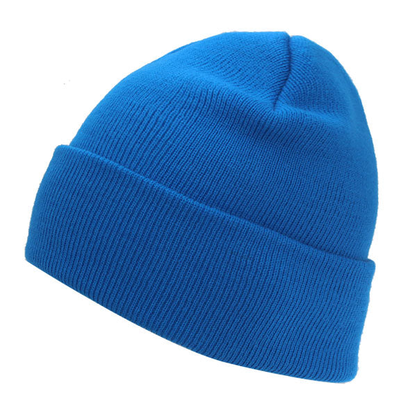 Solid Knitted Hat Winter Hats For Men Women