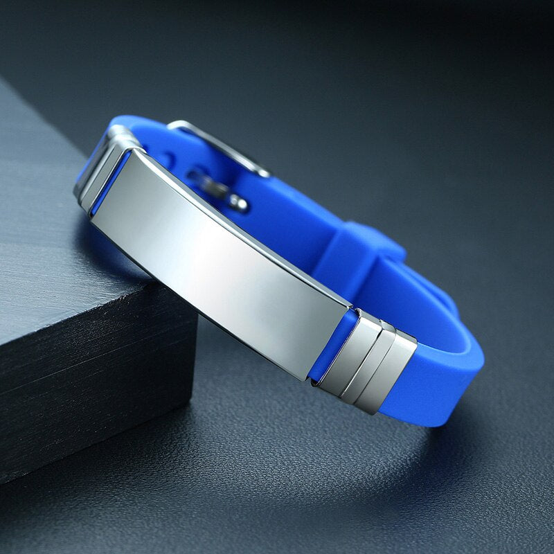 Personalize Engrave Service Stainless Steel ID Tag Unisex