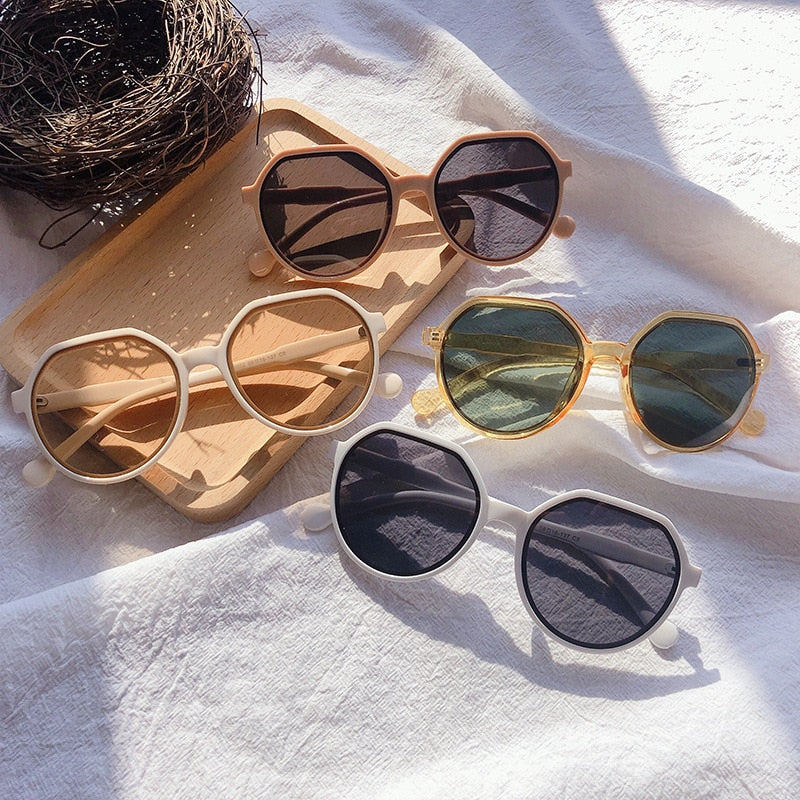 All-match Trend Personalized Round Frame Sunglasses