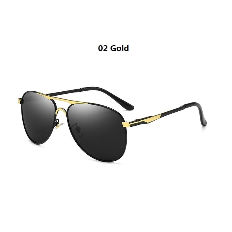 Luxury Pilot Polarized UV400 Sunglasses