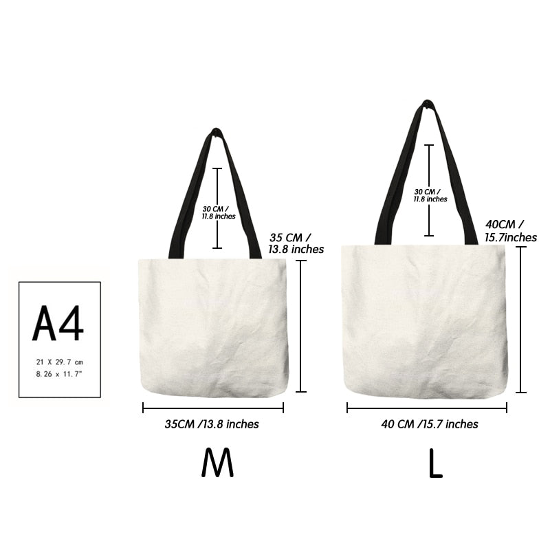 Personal Customize Women Tote Bag Linen Canvas Bag With Print Log