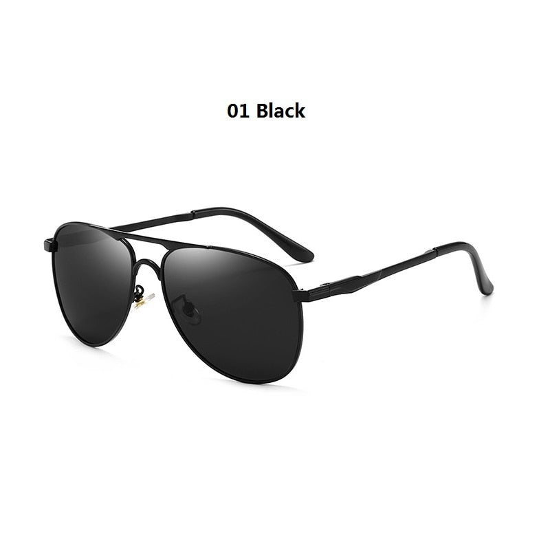Luxury Pilot Polarized UV400 Sunglasses