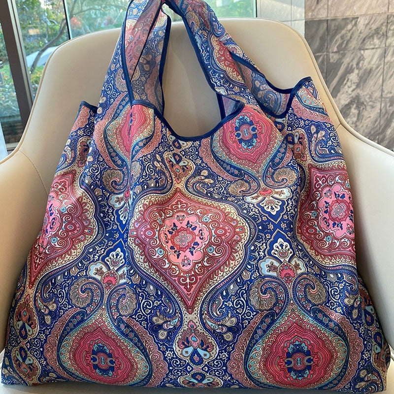 Reusable Foldable High Quality Large Size Tote Bag