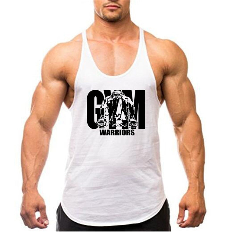 Summer Y Back Gym Stringer Cotton Fitness Vest