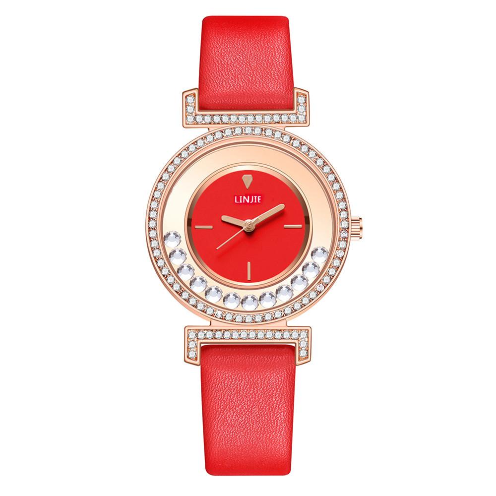 Exquisite Minimalist New Simple Diamond Dial Design Wrist Watch