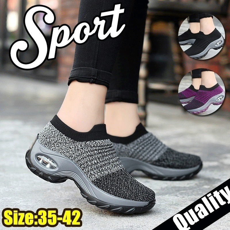 Running Breathable Mesh Comfortable Air Cushion Sneaker Lightweight