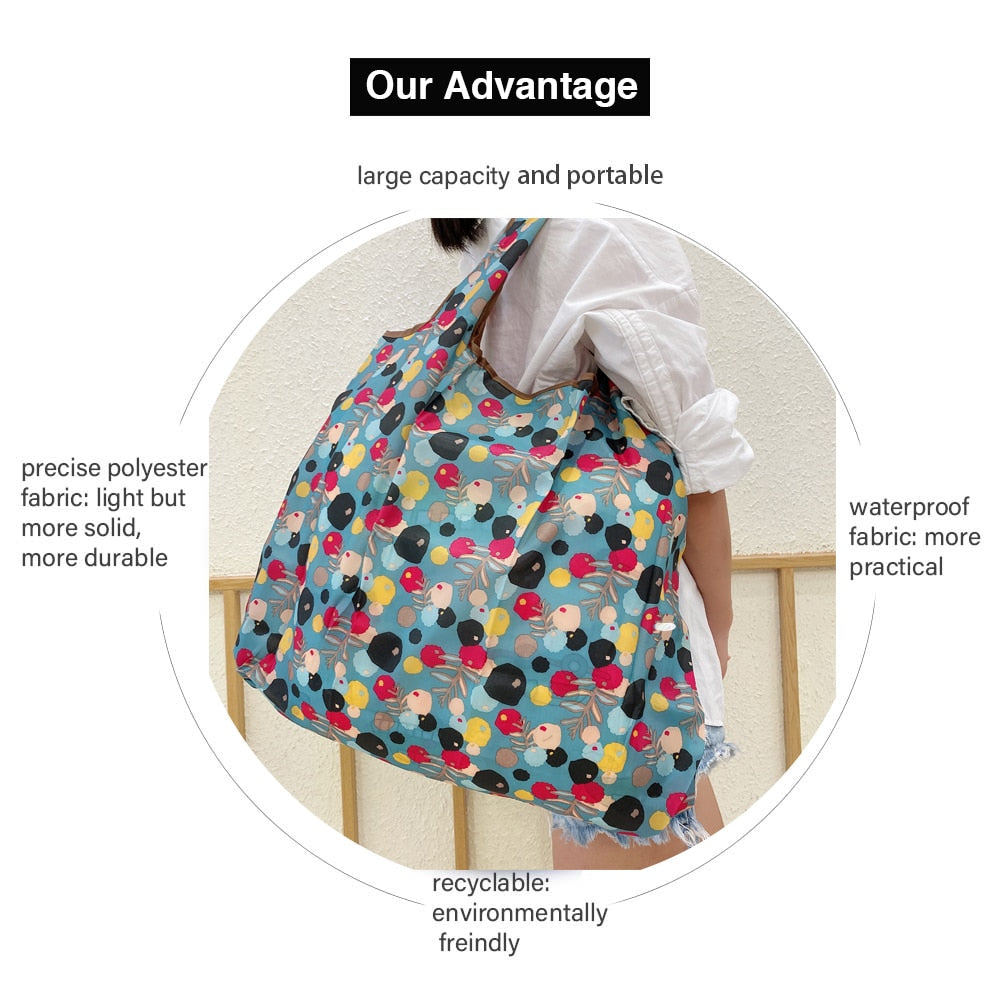 Heavy Bulk Foldable Shopping Bags Reusable Storage Bag