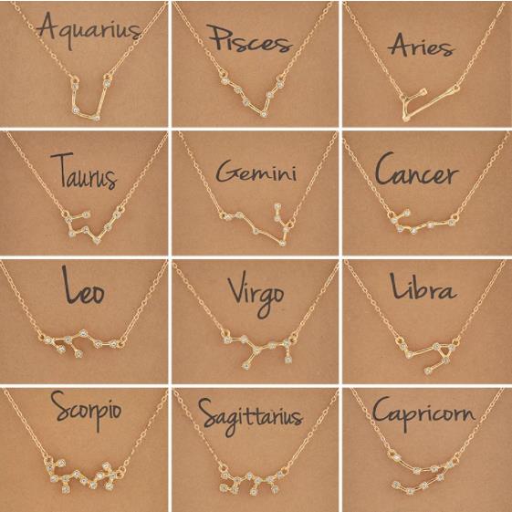Cardboard Star Zodiac Sign 12 Constellation Bracelet