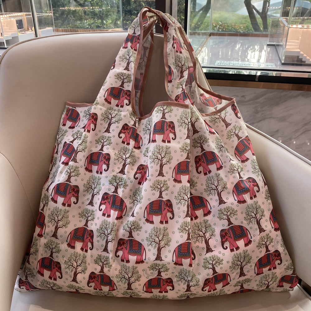 Reusable Foldable High Quality Large Size Tote Bag