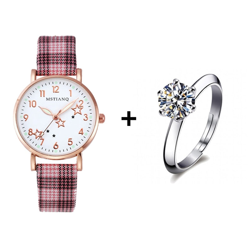 2022 New Watch Women Fashion Casual Leather Belt Watches