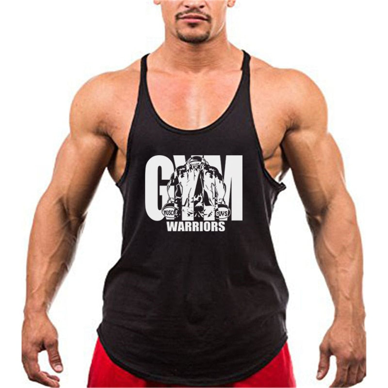 Summer Y Back Gym Stringer Cotton Fitness Vest