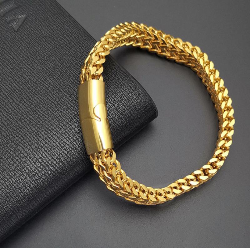 High Quality Stainless Steel Braided Bracelet Bangle