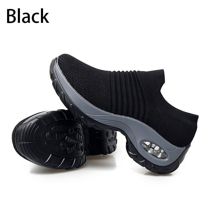 Running Breathable Mesh Comfortable Air Cushion Sneaker Lightweight