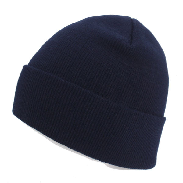 Solid Knitted Hat Winter Hats For Men Women