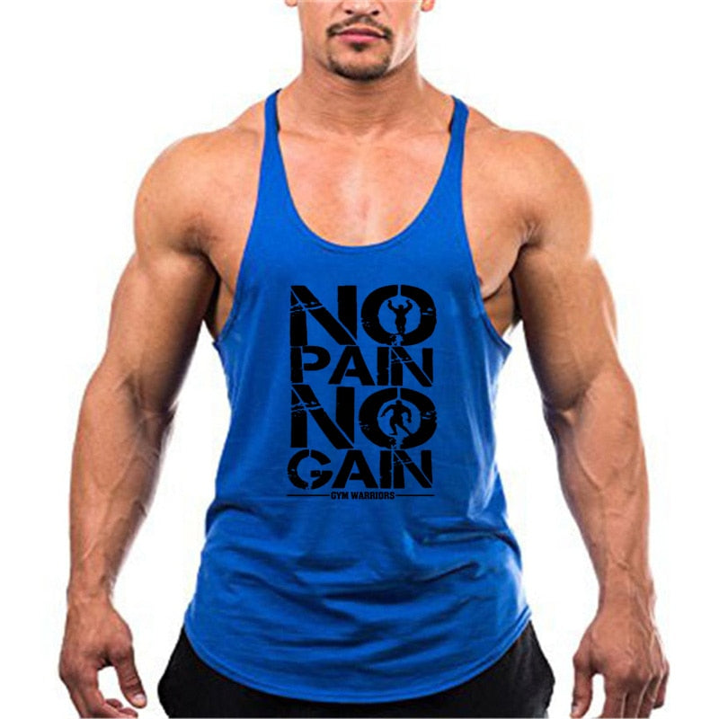 Summer Y Back Gym Stringer Cotton Fitness Vest