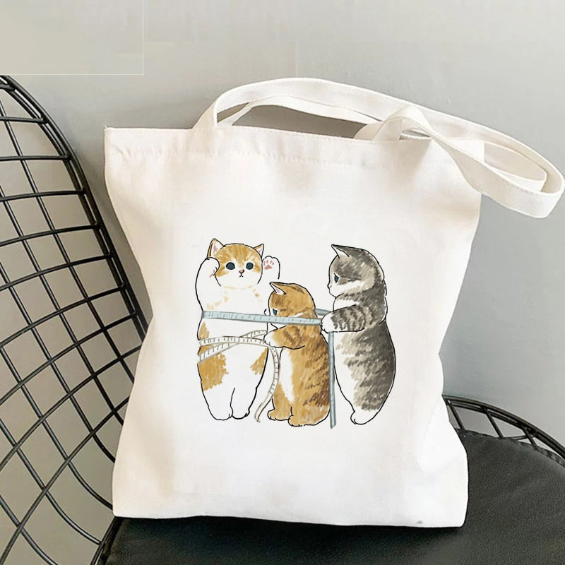 Cat Shark Shopping Bag