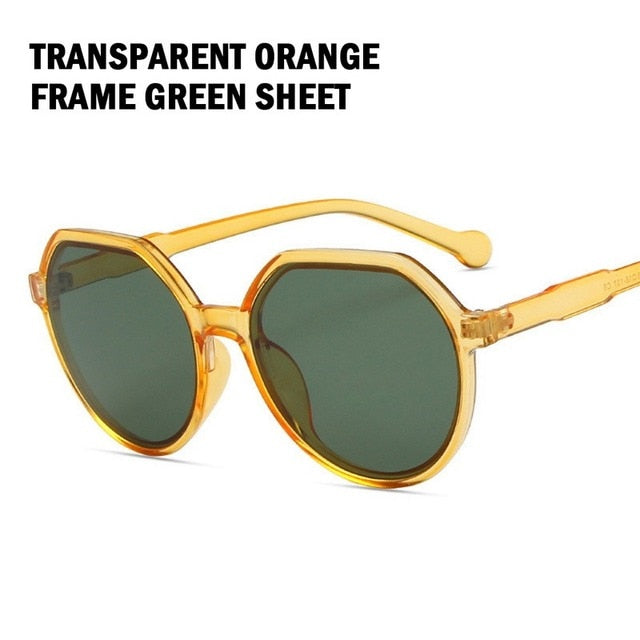 All-match Trend Personalized Round Frame Sunglasses