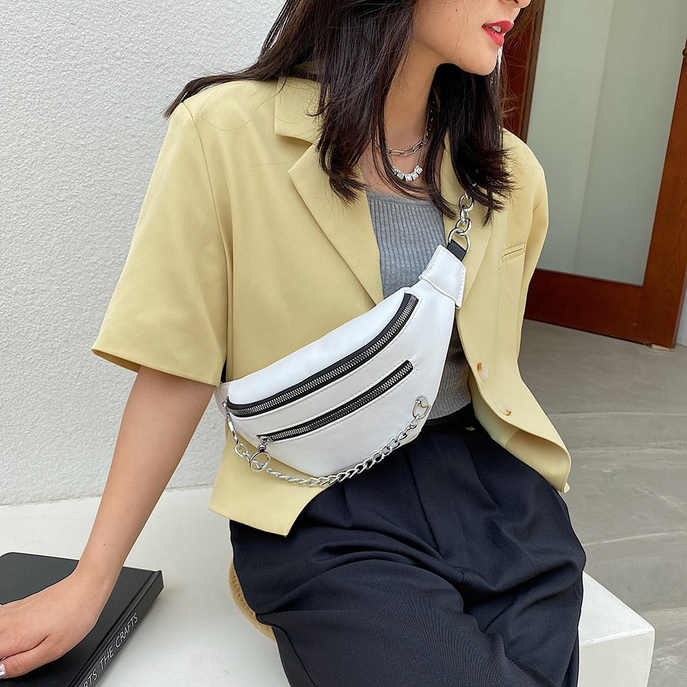 Multi Layers Soft PU Leather Messenger Bag