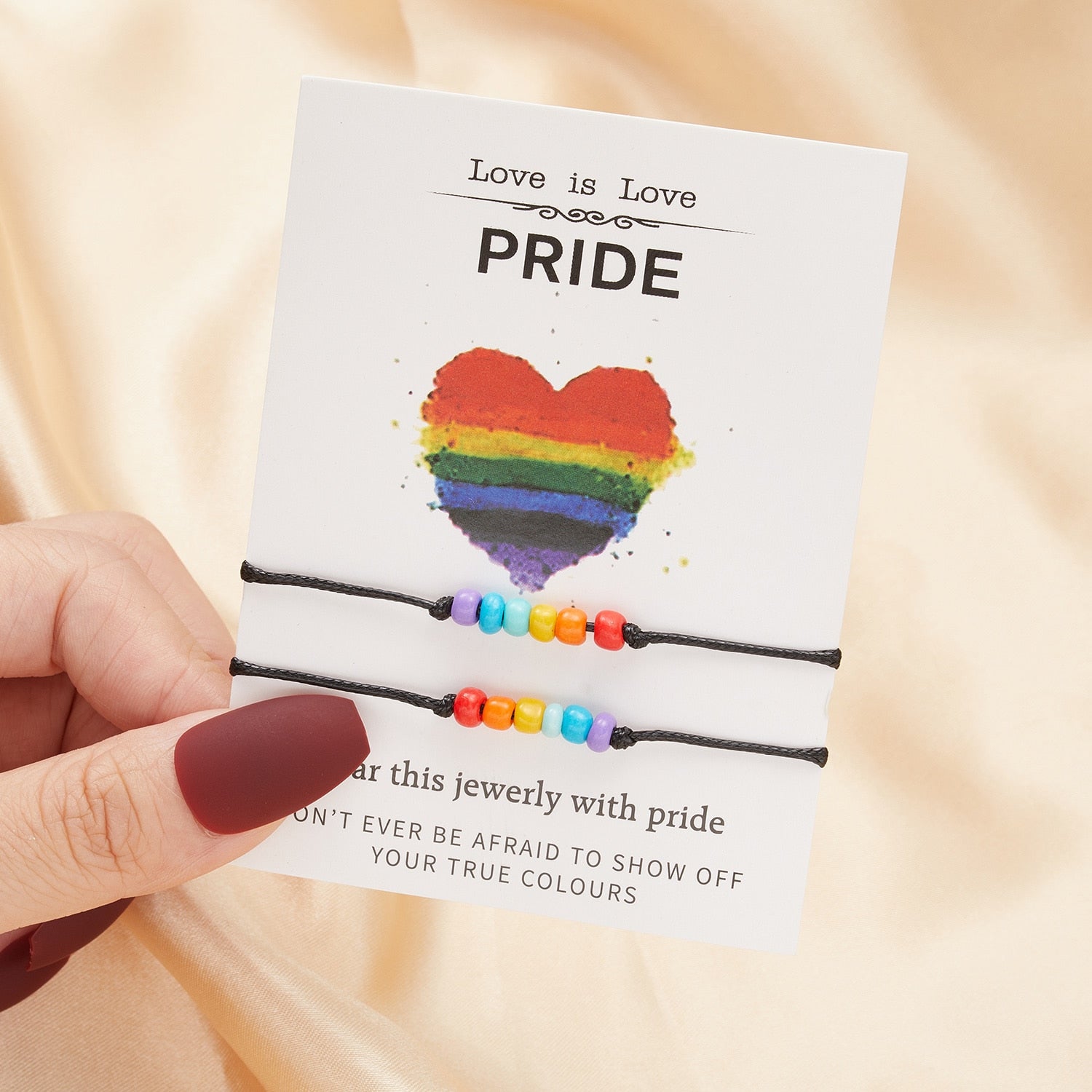 2pcs/set Charm Couple Friendship Bracelet