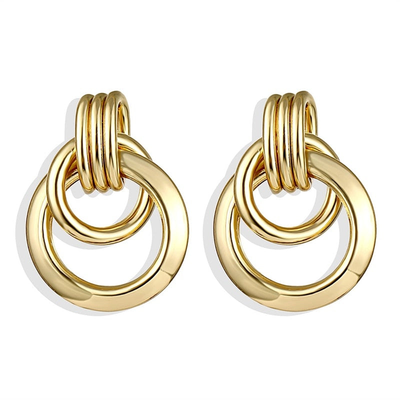 IPARAM Round Hoop Earrings for Women