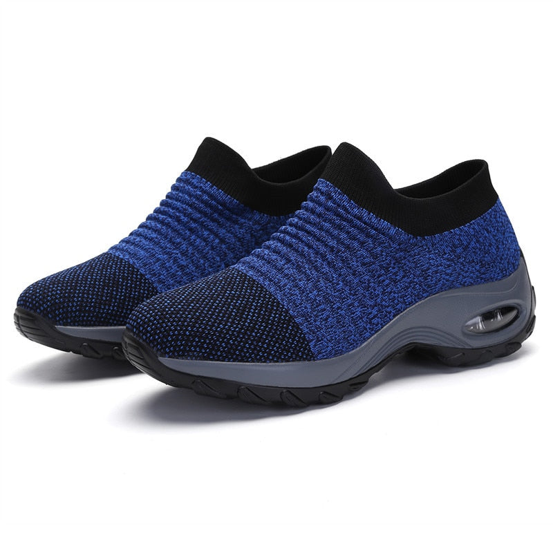 Running Breathable Mesh Comfortable Air Cushion Sneaker Lightweight