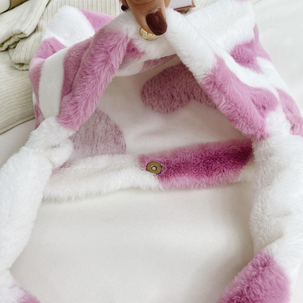 Retro Soft Leopard Print Bags For Women