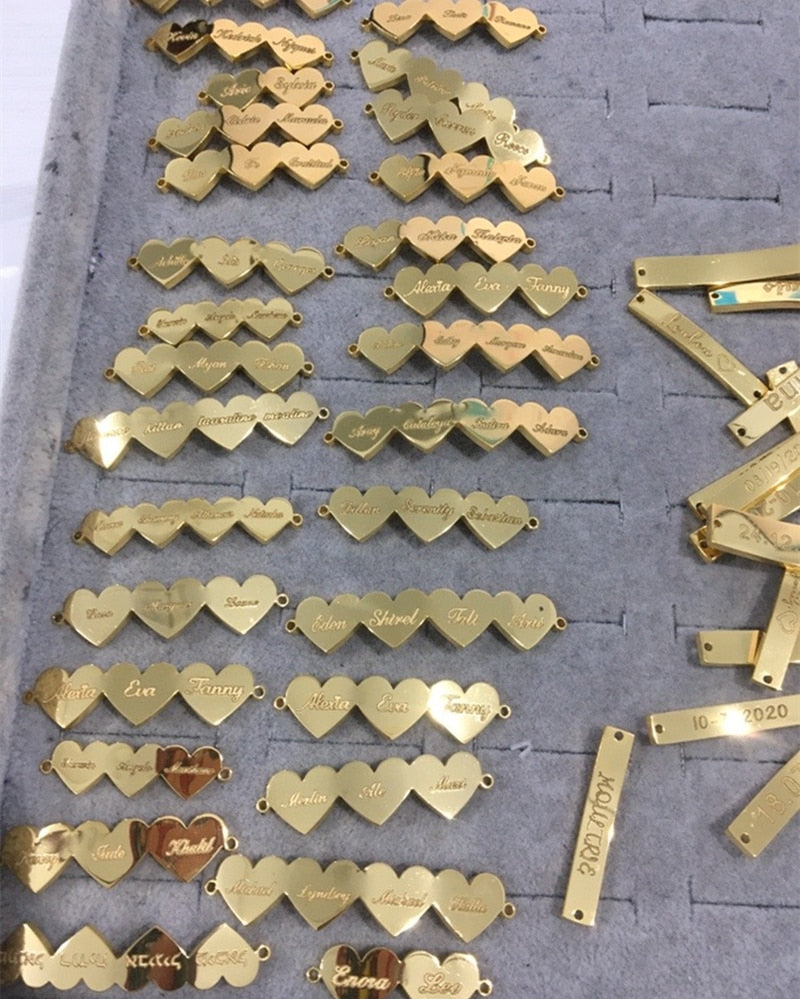 Personalized Names Stainless Steel Bracelet