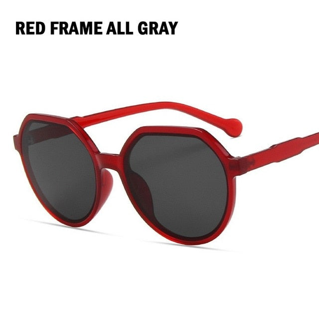 All-match Trend Personalized Round Frame Sunglasses