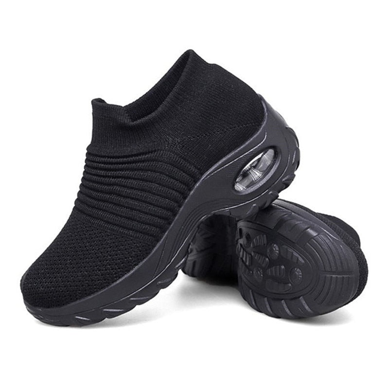 Running Breathable Mesh Comfortable Air Cushion Sneaker Lightweight