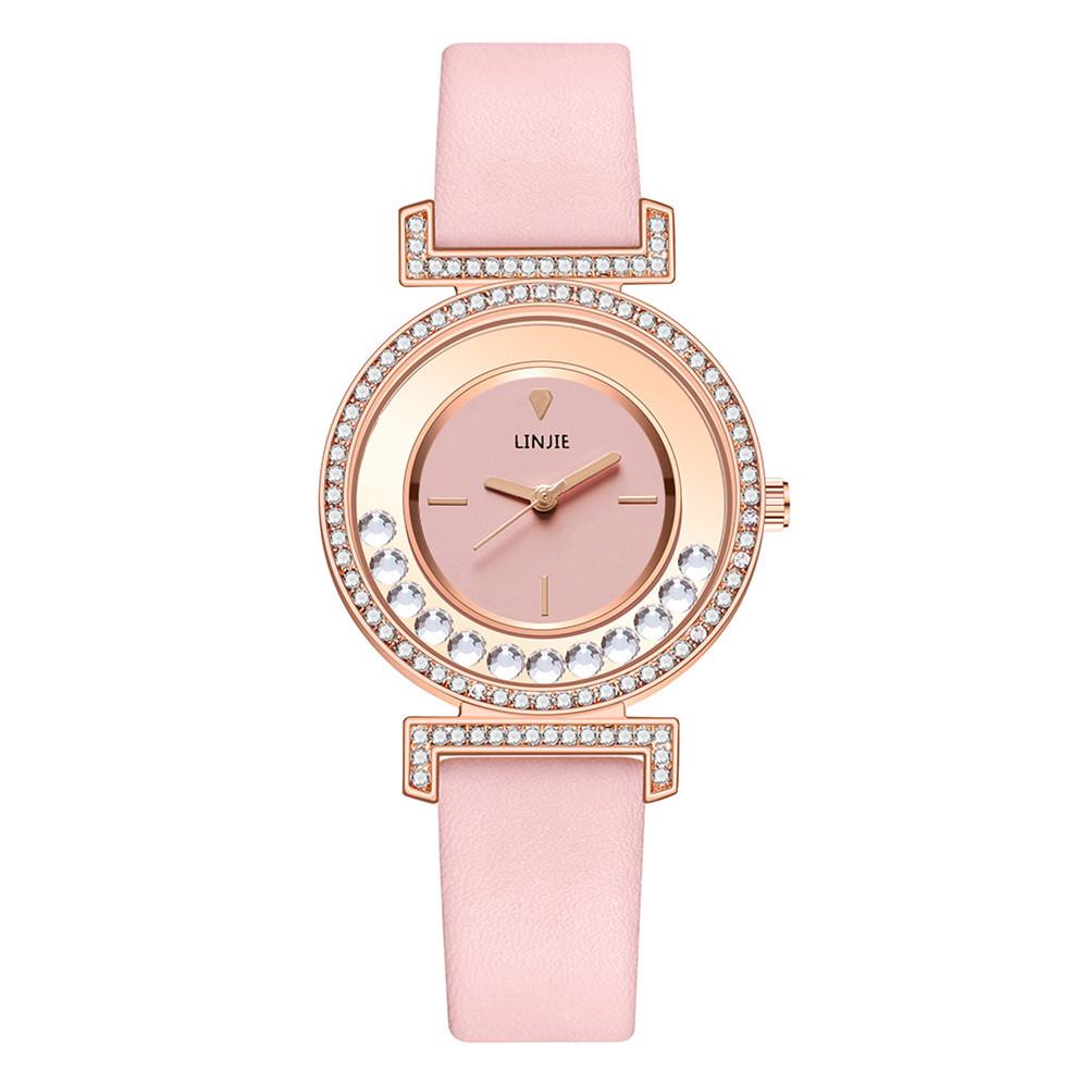 Exquisite Minimalist New Simple Diamond Dial Design Wrist Watch