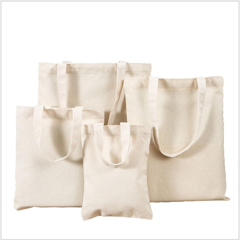 Cotton Zipper Portable Canvas Bag