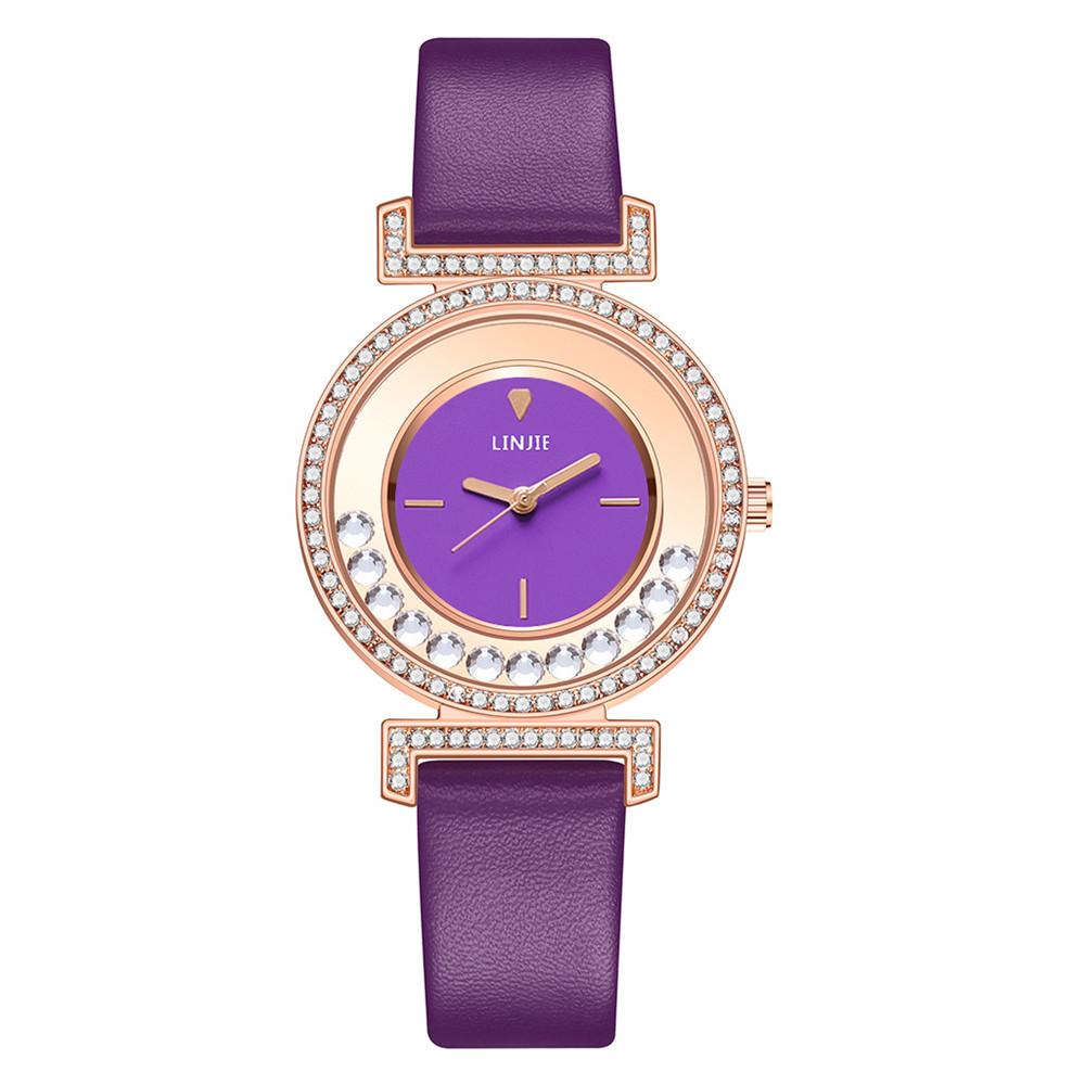 Exquisite Minimalist New Simple Diamond Dial Design Wrist Watch