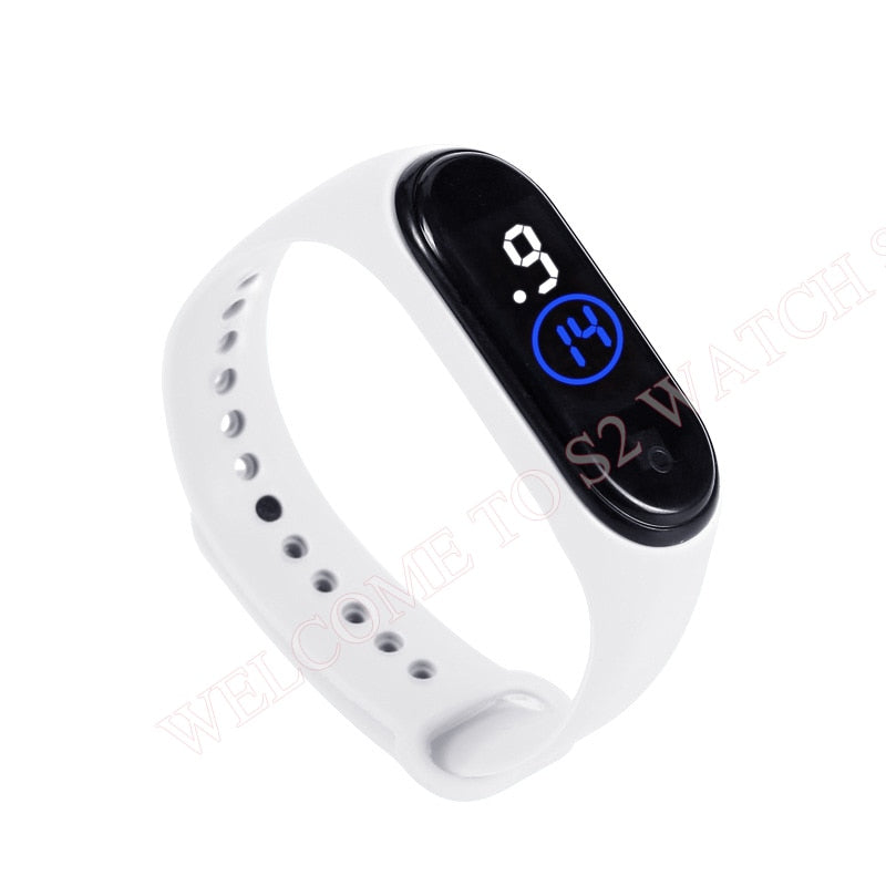 Candy Color Silicone Strap Watch LED Digital Watch Bracelet