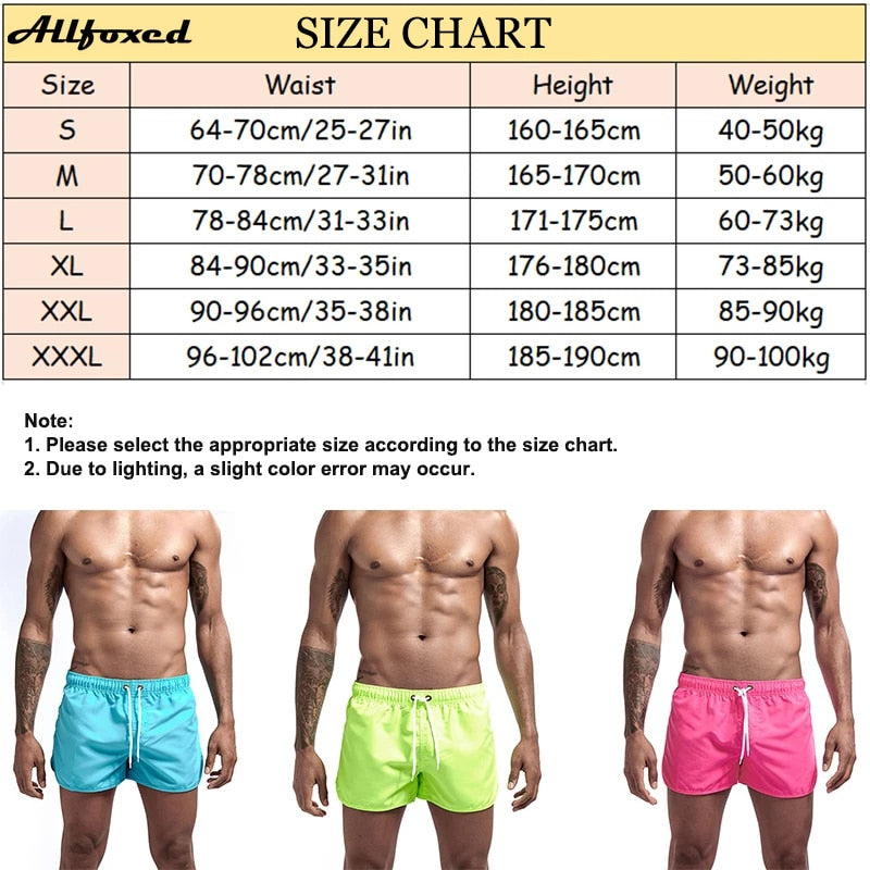 Sexy Trunk Low Waist Breathable Swimsuit Beach Wear
