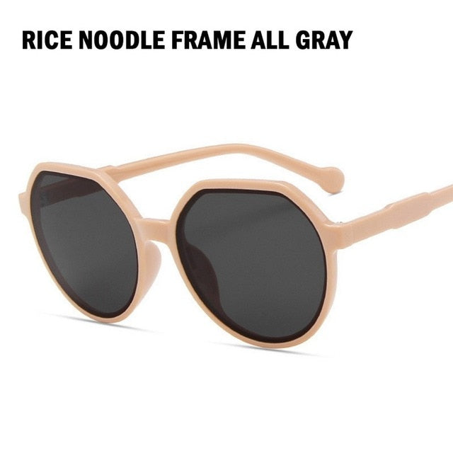All-match Trend Personalized Round Frame Sunglasses