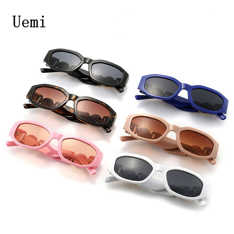 Luxury Retro Vintage Square UV400 Sunglasses