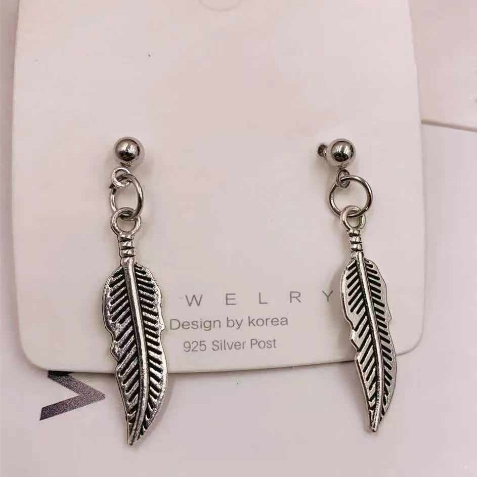 Fashion Cross Pendant Cartilage Drop Dangle Earrings