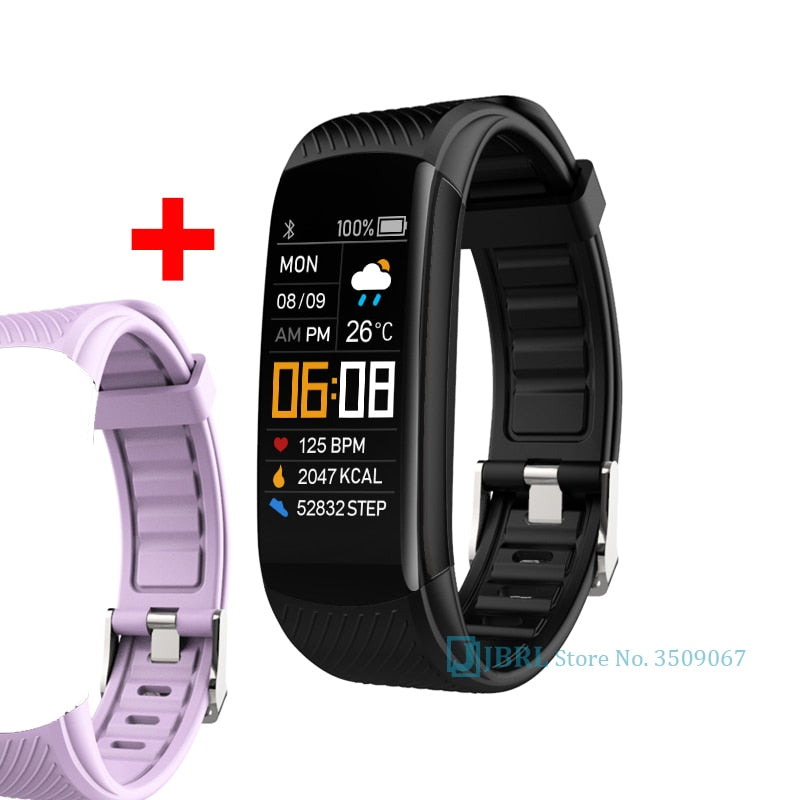 Fitness Tracker Android iOS Heart Rate Monitor Electronic Waterproof Smart Watch