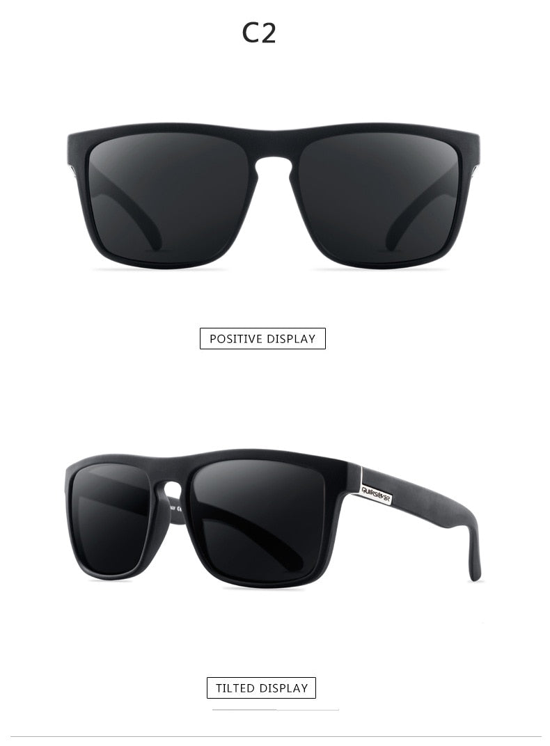 DJXFZLO Polarized Classic Design Mirror Square Sunglasses
