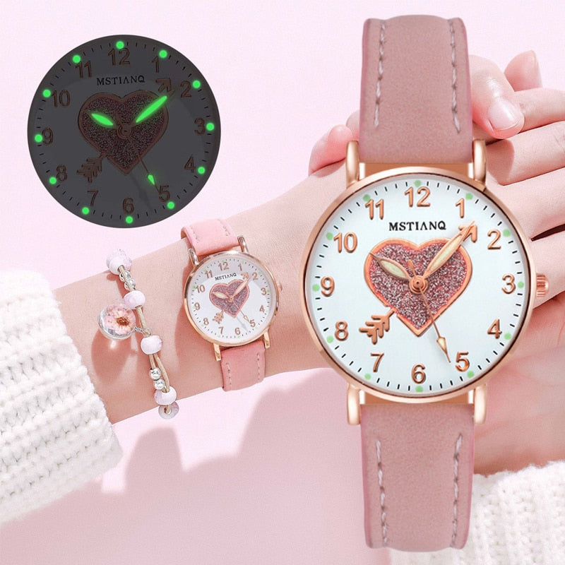 Exquisite Small Dial Quartz Clock Dress Wristwatch