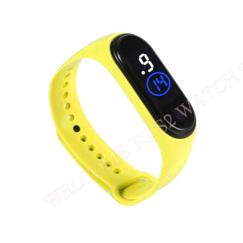 Candy Color Silicone Strap Watch LED Digital Watch Bracelet
