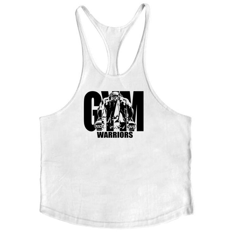 Summer Y Back Gym Stringer Cotton Fitness Vest