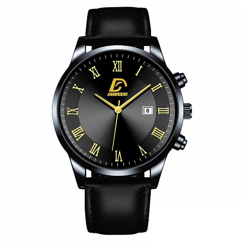 Luxury Minimalist Quartz Stainless Steel Wrist Watch