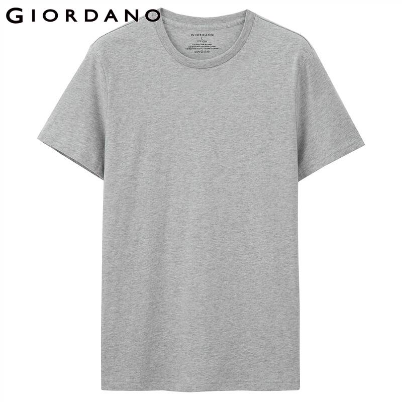 Giordano Men Cotton Short Sleeve T Shirt